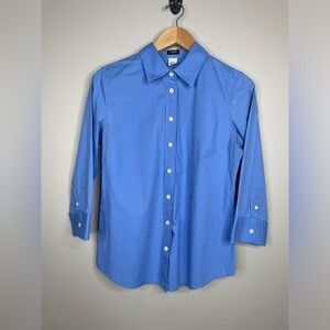 J Crew Button Down Womens Blouse Sz L